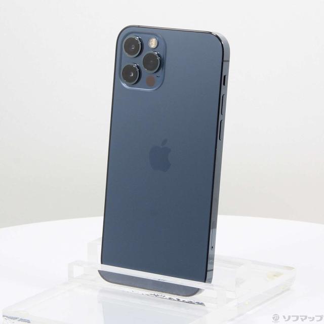 中古)Apple iPhone12 Pro 256GB パシフィックブルー MGMD3J/A