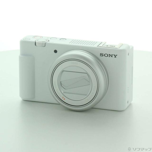 中古)SONY VLOGCAM ZV-1 II ホワイト(198-ud) コンパクトデジタルカメラ 