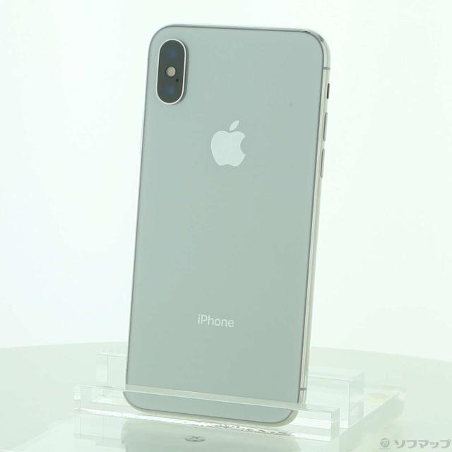 アップル iPhone X NQAY2J/A 64GB シルバー SIMロック無 Apple SIMフリー iPhoneX 64GB シルバー [Silver] 新品 未使用