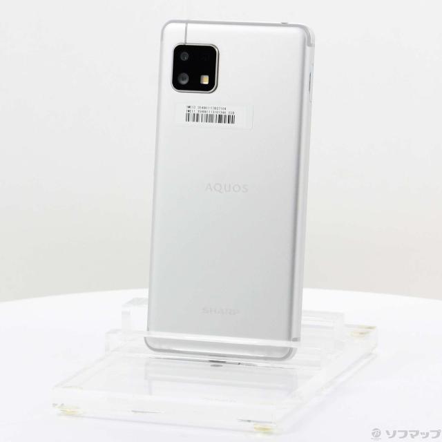【美品】AQUOS sense4 lite SH-RM15　シルバー AQUOS sense4 lite SH-RM15 シルバー【楽天版SIMフリー】|中古