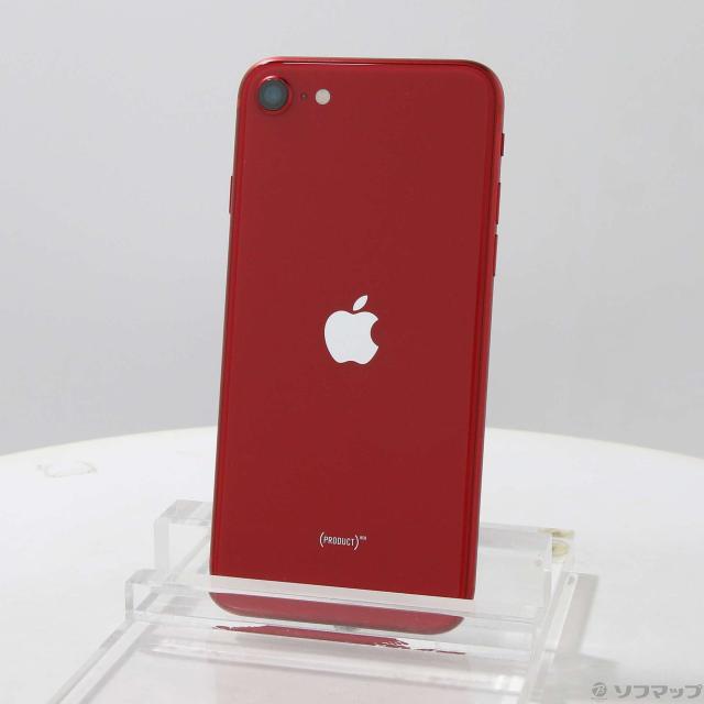 (中古)Apple iPhone SE 第2世代 128GB プロダクトレッド MHGV3J/A SIMフリー(371-ud)の通販は