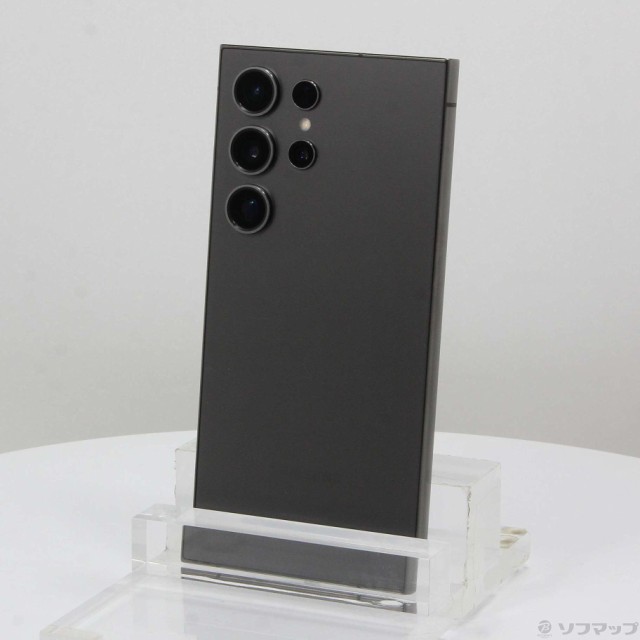 (中古)SAMSUNG Galaxy S24 Ultra 512GB チタニウムブラック SM-S928QZKFSJP SIMフリー(371-ud)の通販は