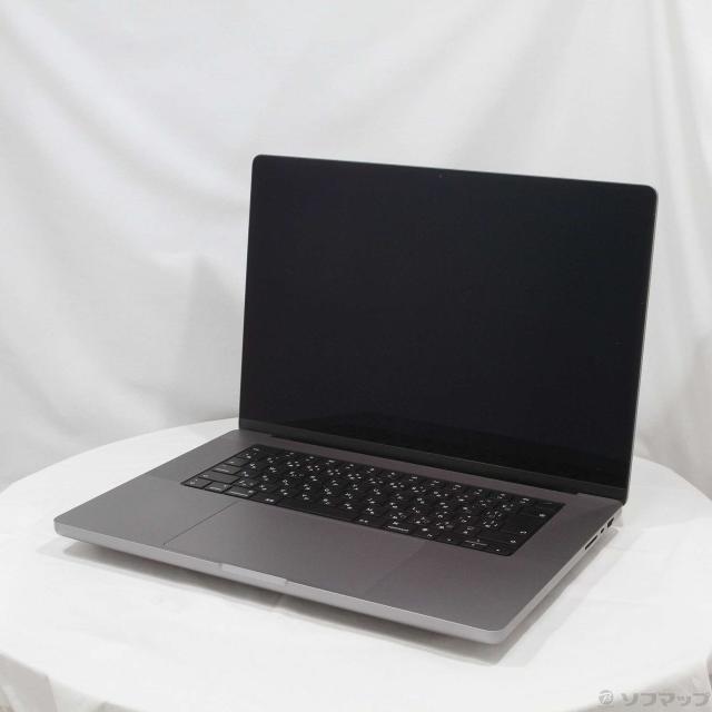 (中古)MacBook Pro 16.2-inch Late-2021 MK183J/A M1 Pro 10コアCPU_16コアGPU 16GB SSD512GB スペースグレイ (macOS v15.2)(305-ud)の通販は