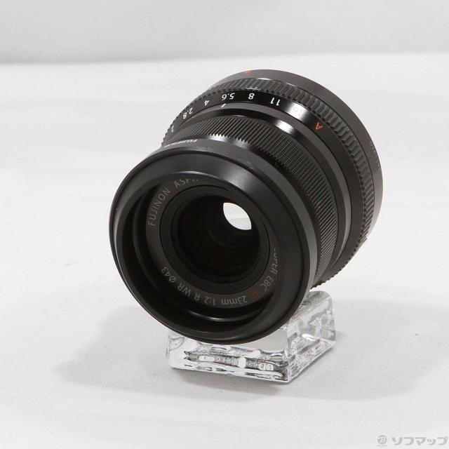 中古)FUJIFILM (展示品) XF23mmF2 R WR ブラック (レンズ)(198-ud)