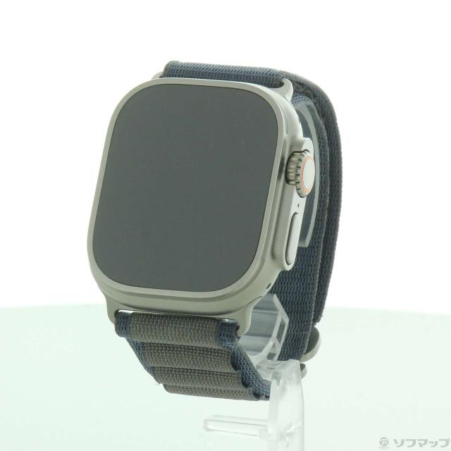 Apple純正 アルパインループ ブルー Mサイズ （ultra 2付属