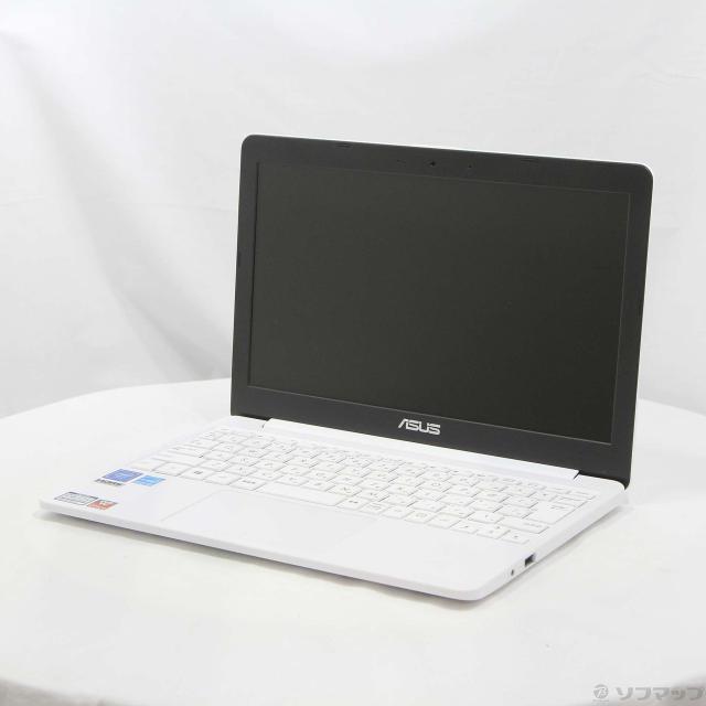ASUS E203M ノートPC パールホワイト