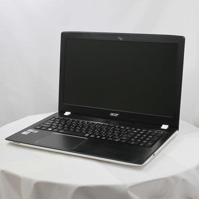 (中古)Acer 格安安心パソコン Aspire E 15 E5-575-H54D/WF マーブルホワイト (Windows 10)(276-ud)の通販は 19,688円