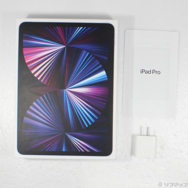 (中古)Apple iPad Pro 11インチ 第3世代 128GB シルバー MHW63J/A SIMフリー(198-ud)の通販は