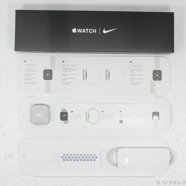 (中古)Apple Apple Watch Series 6 GPS 40mm スペースグレイアルミニウムケース プライドエディションNikeスポーツバンド(258-ud)_4