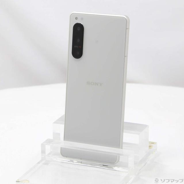 美品★SONY Xperia 5 IV エクリュホワイト カバー付 Sony Xperia 5 IV 5G Ecru White 256GB + 8GB Dual-SIM Unlocked