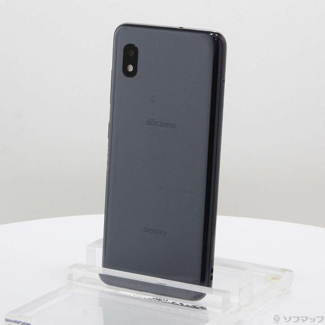 (中古)SAMSUNG GALAXY A21 64GB ブラック SC-42A docomoロック解除SIMフリー(348-ud)の通販は