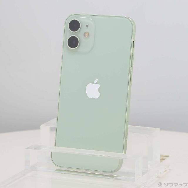 (中古)Apple iPhone12 mini 128GB グリーン MGDQ3J/A SIMフリー(276-ud)