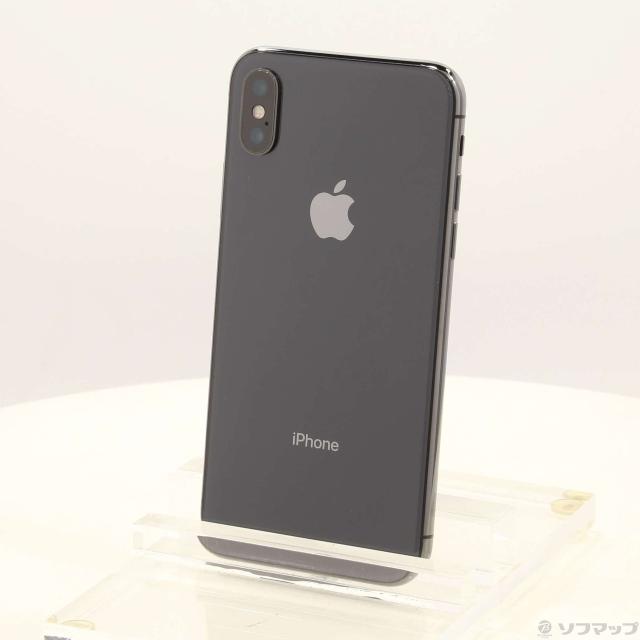 中古品 iPhone X 256GB Space Gray MQC12J/A APPLE 〔中古〕iPhone X 256GB