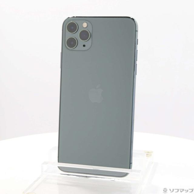 中古)Apple iPhone11 Pro Max 256GB ミッドナイトグリーン 中古)Apple iPhone11 Pro Max 256GB ミッドナイトグリーン