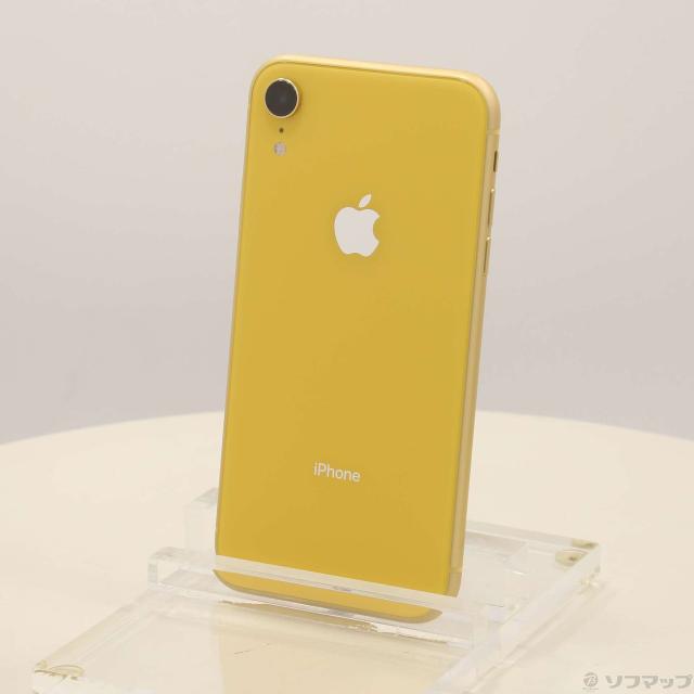 Apple iPhoneXR 128GB イエロー MT0Q2J/A SIMフリー(381-ud Apple iPhoneXR 128GB イエロー MT0Q2J/A SIMフリー(381-ud