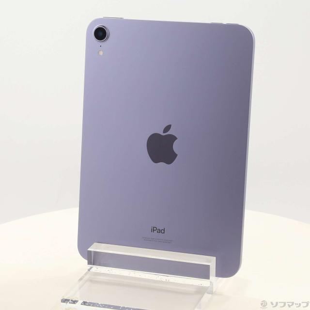 (中古)Apple iPad mini 第6世代 64GB パープル MK7R3J/A Wi-Fi(297-ud)
