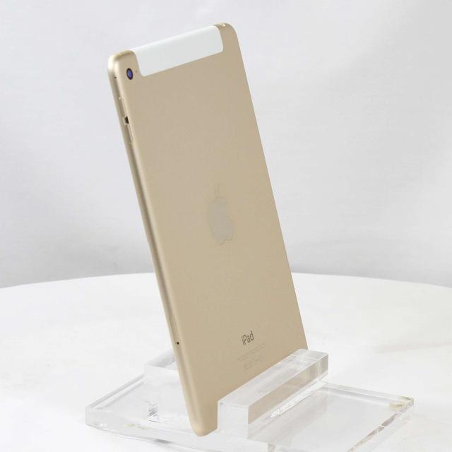 中古)Apple iPad mini 4 64GB ゴールド MK752J/A SoftBankロック
