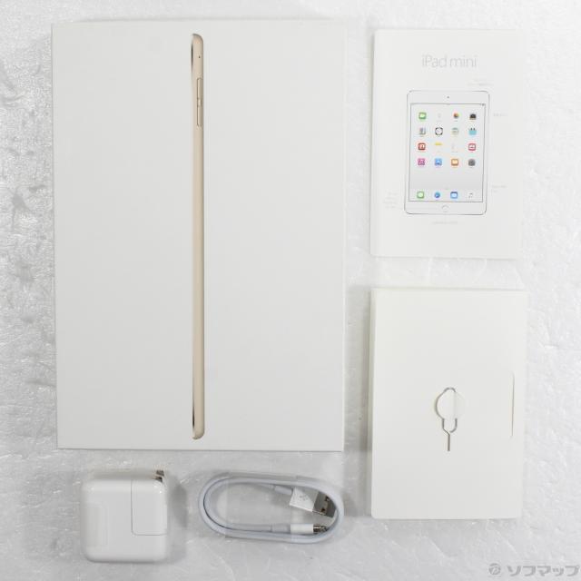 中古)Apple iPad mini 4 64GB ゴールド MK752J/A SoftBankロック
