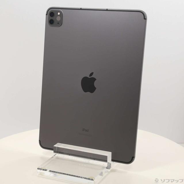 (中古)Apple iPad Pro 11インチ 第3世代 256GB スペースグレイ MHW73J/A SIMフリー(349-ud)の通販は