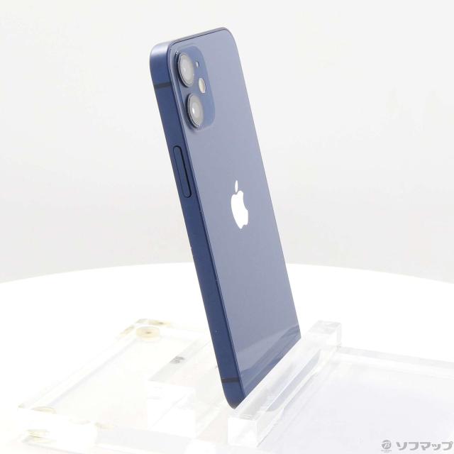 中古)Apple iPhone12 mini 128GB ブルー MGDP3J/A SIMフリー(344-ud)