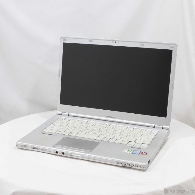 (中古)Panasonic 格安安心パソコン Lets note LX6 CF-LX6BDAQR シルバー (Windows 10)(276-ud)の通販は