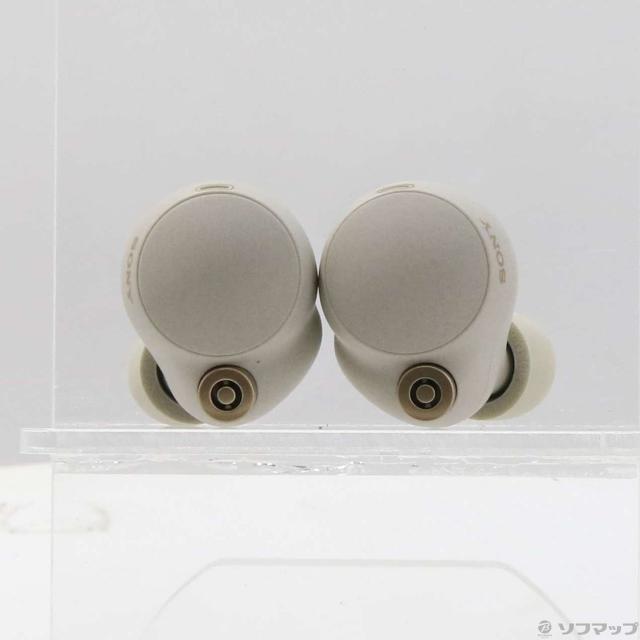 中古)SONY WF-1000XM4 S プラチナシルバー(371-ud)
