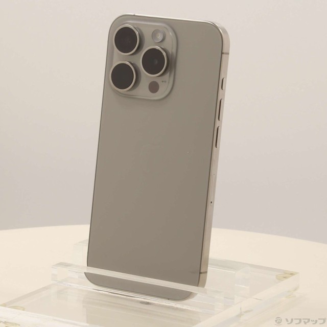(中古)Apple iPhone15 Pro 256GB ナチュラルチタニウム MTUF3J/A SIMフリー(352-ud)の通販は