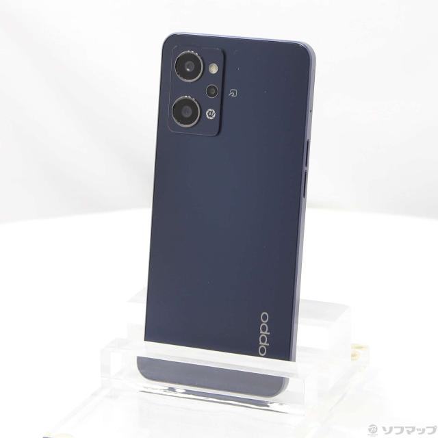 中古)OPPO OPPO Reno7 A 128GB スターリーブラック CPH2353 SIMフリー 