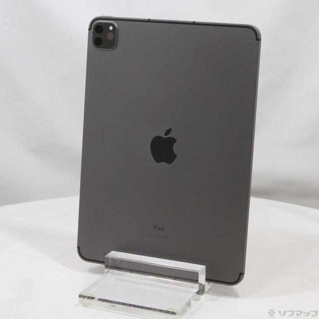 (中古)Apple iPad Pro 11インチ 第3世代 256GB スペースグレイ MHW73J/A auロック解除SIMフリー(349-ud)の通販は