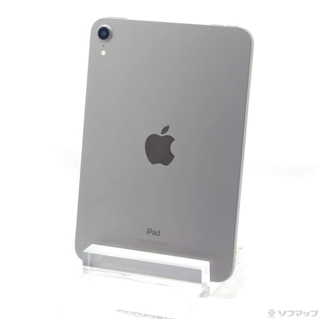中古)Apple iPad mini 第6世代 64GB スペースグレイ MK7M3J/A Wi-Fi 