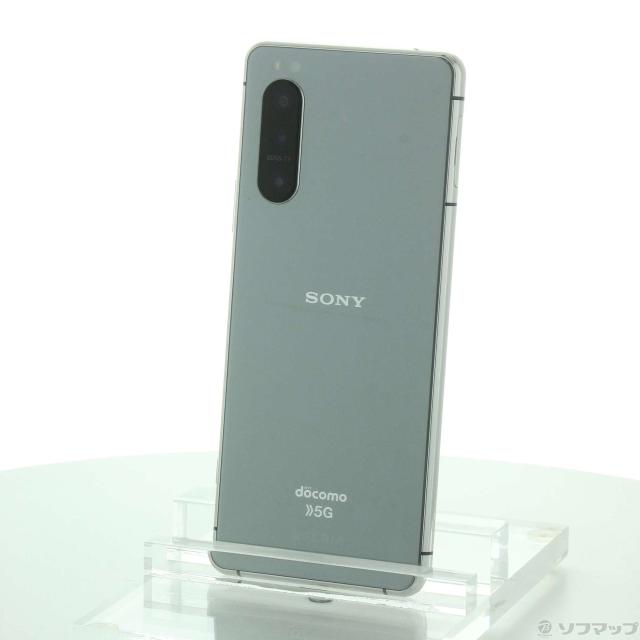 (中古)SONY Xperia 5 II 128GB グレー SO-52A docomoロック解除SIMフリー(258-ud)の通販は携帯電話本体