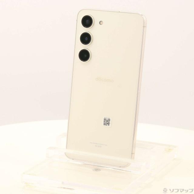 Galaxy S23 SC-51D docomo スマートフォン本体 「クリーム」 5GGalaxy 