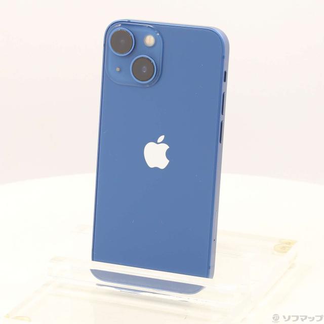 (中古)Apple iPhone13 mini 128GB ブルー MLJH3J/A SIMフリー(198-ud) 30,991円