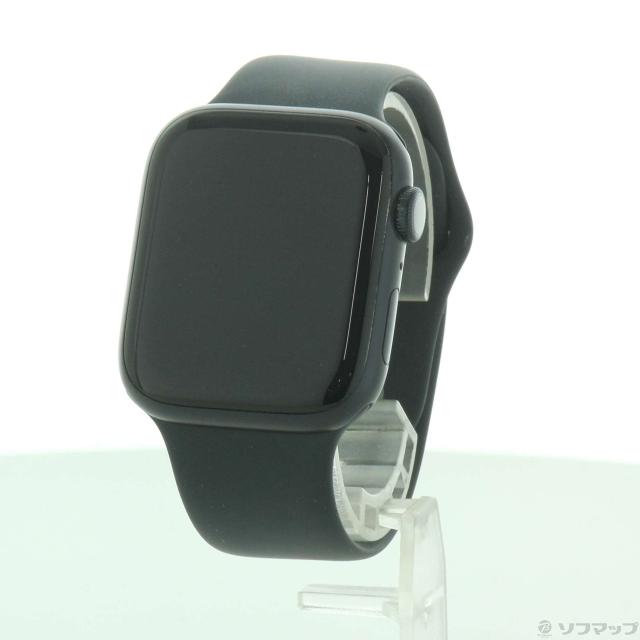 中古)Apple Apple Watch Series 8 GPS 45mm ミッドナイトアルミニウム 