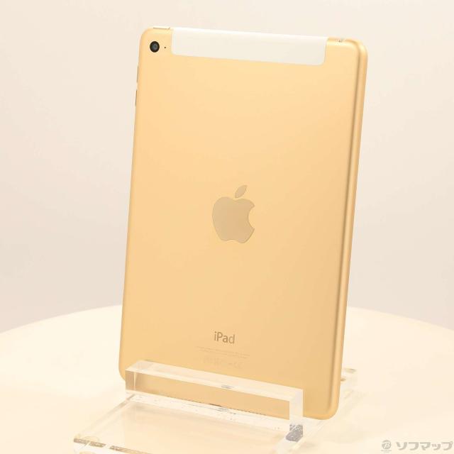 (中古)Apple iPad mini 4 64GB ゴールド MK752J/A SIMフリー(251-ud)の通販は
