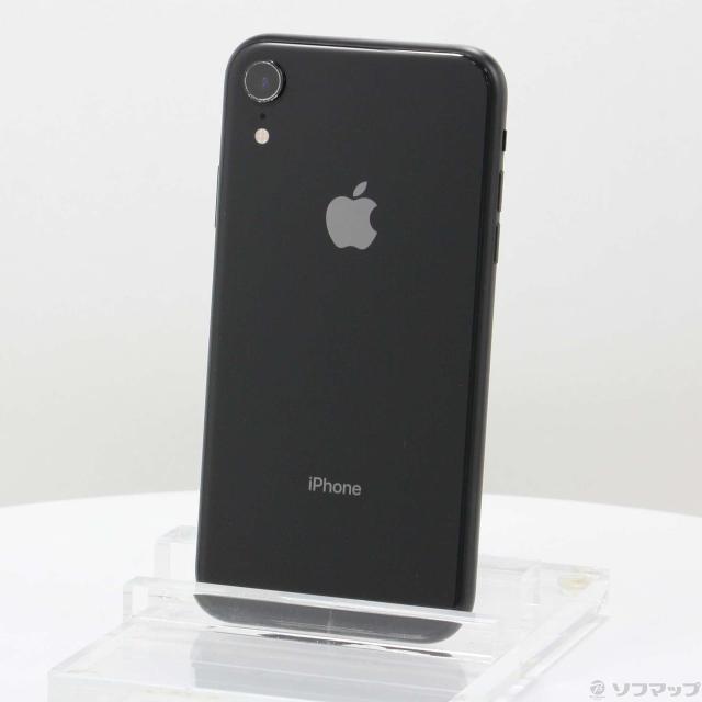し*ね様 美品 Apple iPhone XR 64GB ブラック SIMフリー iphoneXR 64GB ブラック SIMフリー 【公式通販】