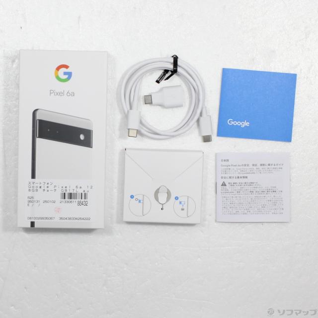 Google Pixel 6a Chalk 128 GB au simフリー Google Pixel 6a