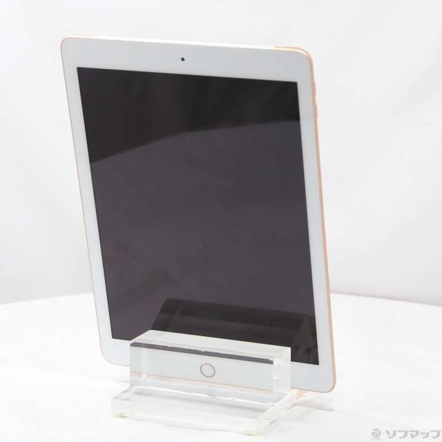 中古)Apple iPad 第6世代 32GB ゴールド MRM02J/A auロック解除