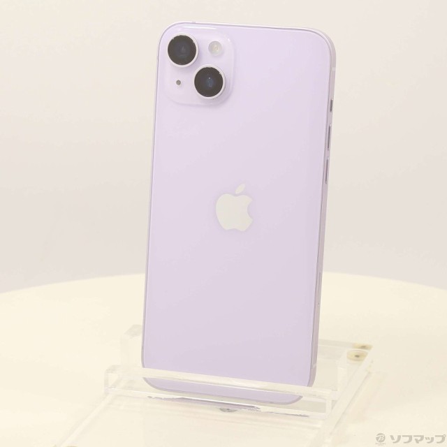 中古)Apple iPhone14 Plus 128GB パープル MQ4E3J/A SIMフリー