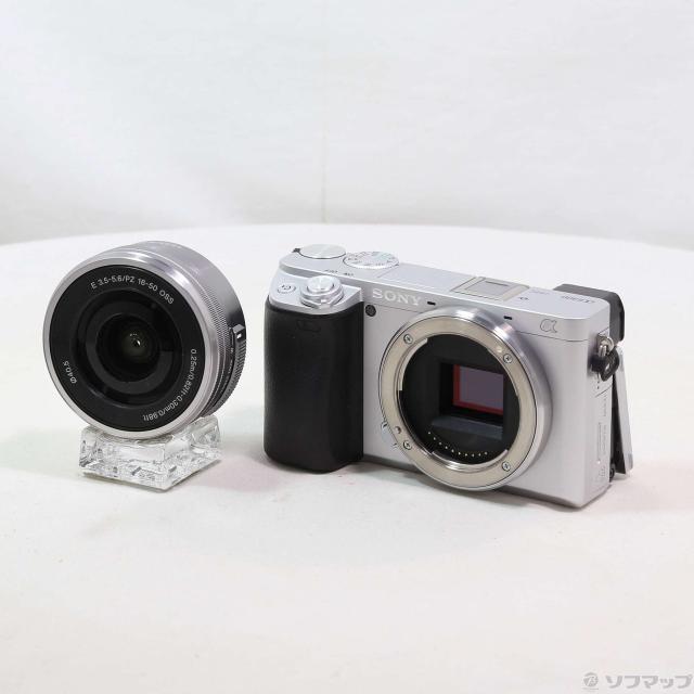 SONY α6400 ILCE-6400L パワーズームレンズキット シルバー(198 SONY α6400 ILCE-6400L パワーズームレンズキット シルバー(198