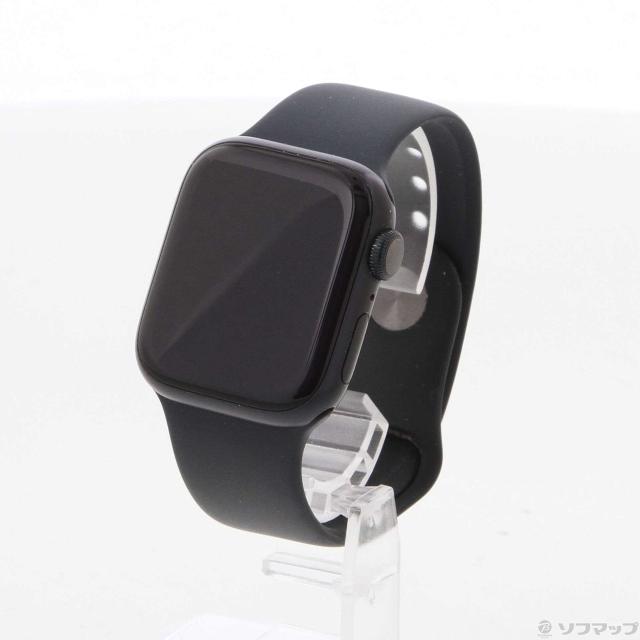 (中古)Apple Apple Watch Series 7 GPS 41mm ミッドナイトアルミニウムケース ミッドナイトスポーツバンド(262-ud)の通販は