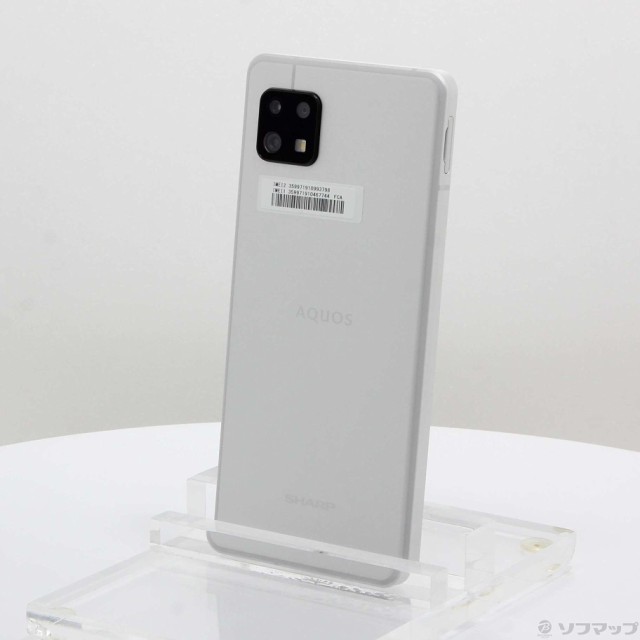 (中古)SHARP AQUOS sense6s 64GB シルバー SH-RM19s 楽天 SIMフリー(348-ud)の通販は 19,657円