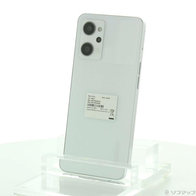 OPPO Reno 9A ムーンホワイト　中古美品 OPPO Reno9 A ムーンホワイト