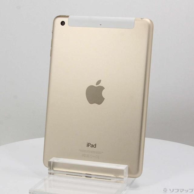(中古)Apple iPad mini 3 64GB ゴールド MGYN2J/A docomo(262-ud)の通販は 7,798円
