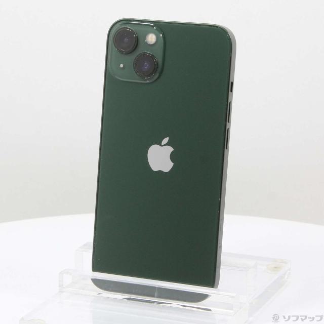 iPhone13 グリーン 128GB SIMフリー 本体のみ ムスビー｜iPhone 13 128GB グリーン SIMフリー au版【iPhone13