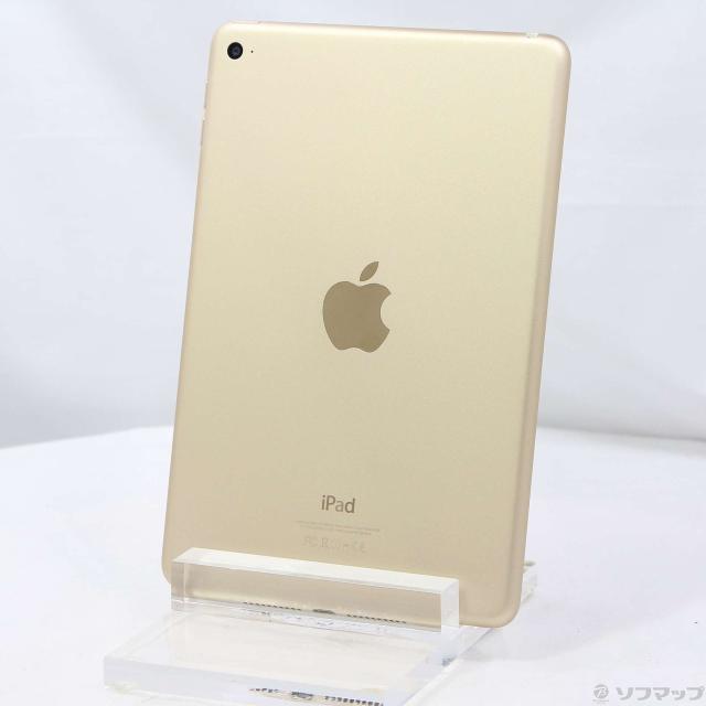 (中古)Apple iPad mini 4 128GB ゴールド MK9Q2J/A Wi-Fi(295-ud)の通販は