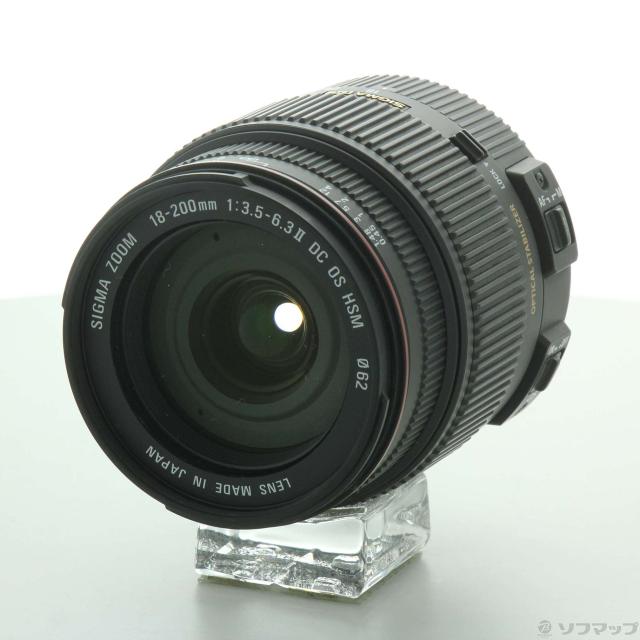 (中古)SIGMA SIGMA 18-200mm F3.5-6.3 II DC OS HSM(Canon用) (レンズ)(262-ud)の通販は