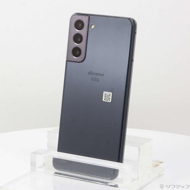 中古)SAMSUNG Galaxy S21 5G 256GB ファントムグレー SC-51B