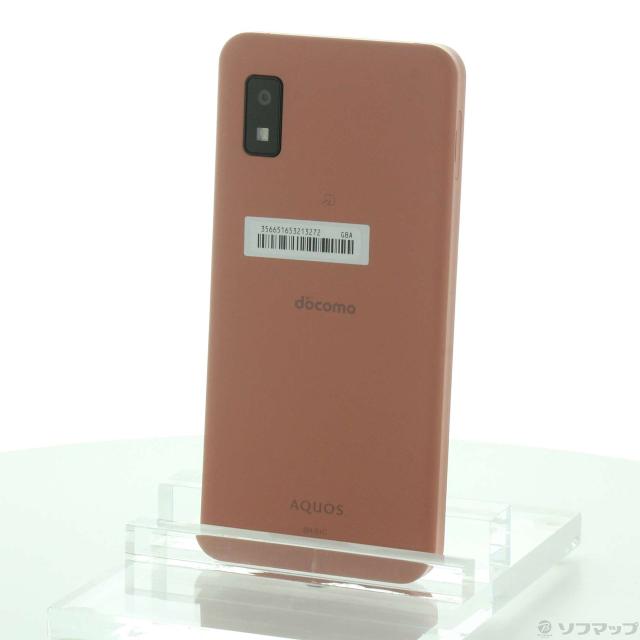 中古)SHARP AQUOS wish2 64GB コーラル SH-51C docomo SIMフリー