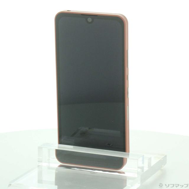 中古)SHARP AQUOS wish2 64GB コーラル SH-51C docomo SIMフリー